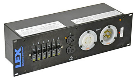 Picture of Lex Products LEX-PRM3IN-9CC 3RU Rack Mount Power Distribution