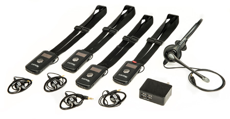 Picture of Listen Technologies LSTN-LKS-1 4-Person Assistive Listening & Intercom System