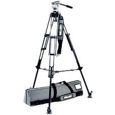 Picture of Miller Camera Support MIL-850 DS-20 2-Stage Aluminum Tripod System - Above Ground Spreader