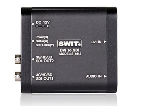 Picture of Swit Electronics America SWIT-S-4612 Mini DVI to 3GSDI Converter
