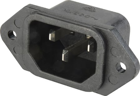 EAC309 Front Mount AC Receptacle