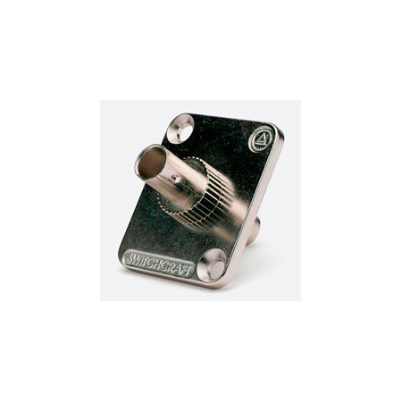 SW-EHST2M Multimode ST Fiber Optic Chassis Mount Feed-Thru, Nickel Finish