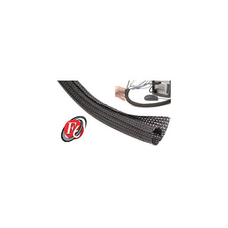 F6N200BK25 2 in. x 25 ft. F6-Self Wrap Sleeving, Black