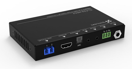 TGX-TL-FO2-HDC2 18Gbps HDMI 2.0 & Control Over Two Fiber Optic Cable Extender Kit