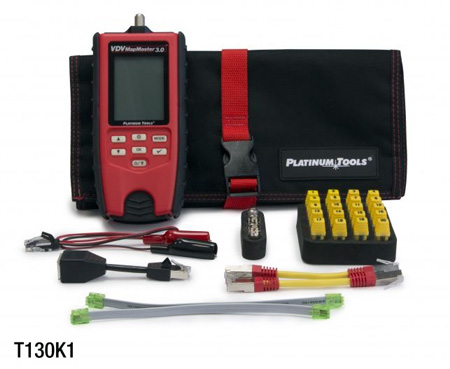 Picture of Platinum Tools PLAT-T130K1 VDV Map Master 3.0 Cable Tester Kit
