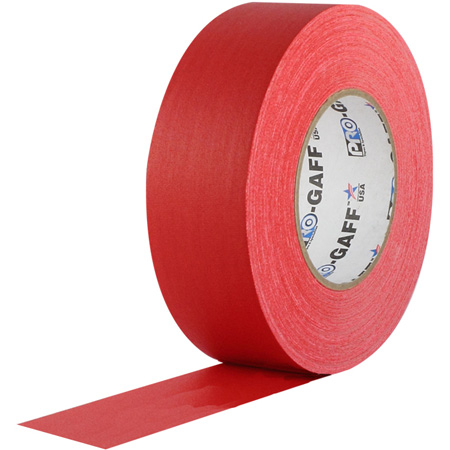 RDGT360 3 in ProGaff Gaffers Tape ProCore Red Gaffers Tape