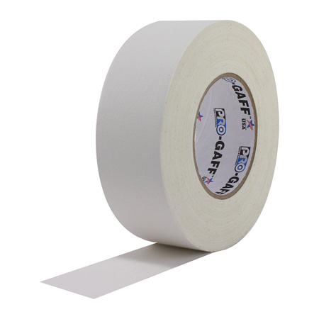 WGT3-60 3 in. x 55 Yards Gaffers Tape, White