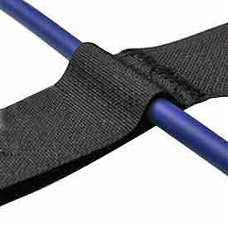 RIP-H-11-ESNT-BK 1 x 11 in. EconoWrap Snap-On Cable Tie, Black - Pack of 20