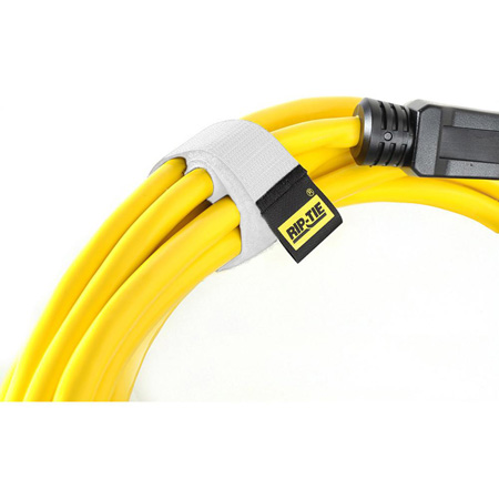 RT14-100 WE 1 x 14 in. CableWrap, White - Pack of 100