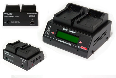 Picture of Dolgin Engineering DOLG-TC200H150I Two-Position Battery Charger for Panasonic VW-VBG6