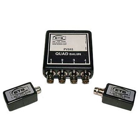 Picture of Energy Transformation Systems ETS-PV845 Composite Video Over CAT5 E x tended Baseband Video Balun Quad BNC to RJ45