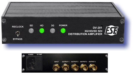 Picture of ESE ESE-DV201 3G&#44; HD & SD SDI Reclocking Distribution Amplifier