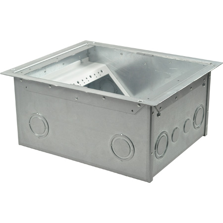FL-540P-6 Floor Box for Raised Access Computer & Stage Floors