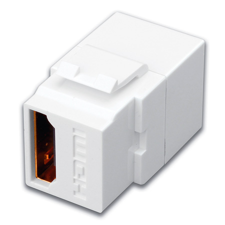 VCO-820499 Female to Toslink Female Keystone Insert - White