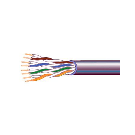 WP-4245-1000PK 1000 ft. Catagory 5E Cable with PVC Jacket Reel, Pink