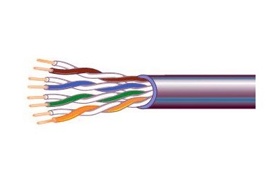 WP-4245-1000YW 1000 ft. Catagory 5E Cable with PVC Jacket Reel, Yellow