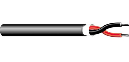 WP-AQ224-500 500 ft. 18 AWG 2 Conductor Aquaseal Fire-Alarm Cable