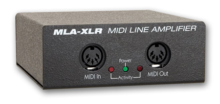 JLCMLAXLR MIDI Line Amplifier Over Balanced Audio Cables