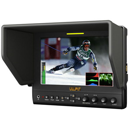 Picture of Lilliput Electronics LIL-663-S2 7 in. 3G Serial Digital Video Monitor