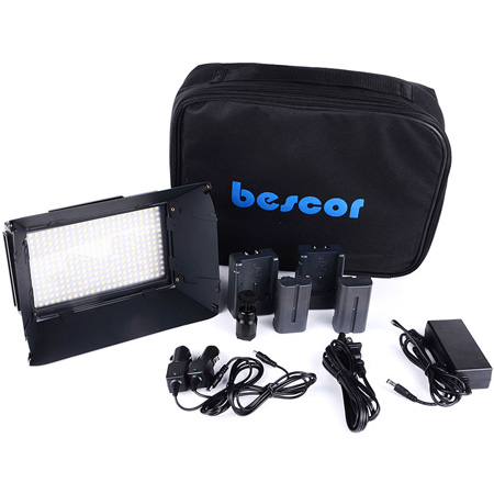 Picture of Bescor Video Accessories BES-FP-312 On-Camera Bi-Color LED Light