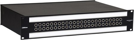 BIT-B48DCFNSSTM2 2 x 24 in. Long Frame Audio Patchbay - Black