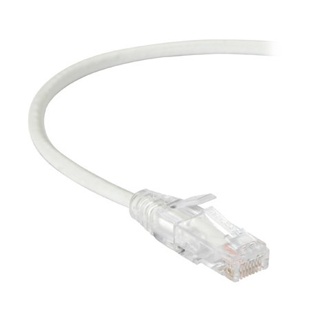 Black Box BBX-C6PC28-WH-15 15 ft. SlimNet CAT6 Cable - White