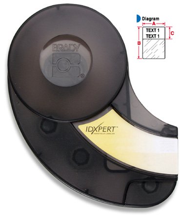 Picture of Brady ID XSL-23-427 XPERT Self laminating&#44; Vinyl Wire & Cable Labels - 4 x 1 x 1 in.