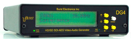 Picture of Burst Electronics BURST-DG4 Electronics DG 4 Digital Generator HD&#44; SD & AES