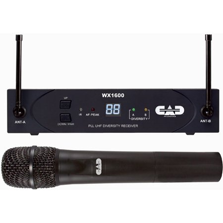 Picture of CAD Audio CAD-WX1600-G 542 - 564 MHz UHF 100 Channel Handheld Wireless System G Band
