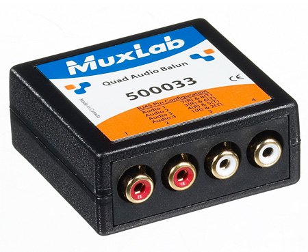 MUX-500033 VideoEase Quad Audio Balun