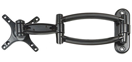 TOV-WM-302 4-Way VESA Wall Mount with Swing Arm - 22 lbs