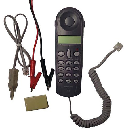 BYB-BSX200 Basic Telecom Butt Set with On & Off Dial Tone & Caller ID