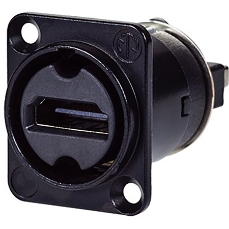 AVP-UMNAHDMI-W-B Maxxum HDMI 1.4 Feedthru Black Chassis Adapter Plate Hardware MIS Color-Code