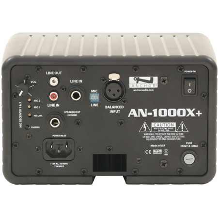 Picture of Anchor AN-1000XU2-PLUS Built-In Dual Wireless Mic Receiver
