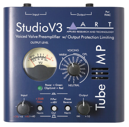 Picture of Applied Research & Technology STUDIO-V3 Tube MP Studio V3 Mic Preamplifier