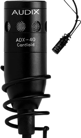 Picture of Audix AUD-ADX40 Mini Pre-Polarized Condenser Microphone