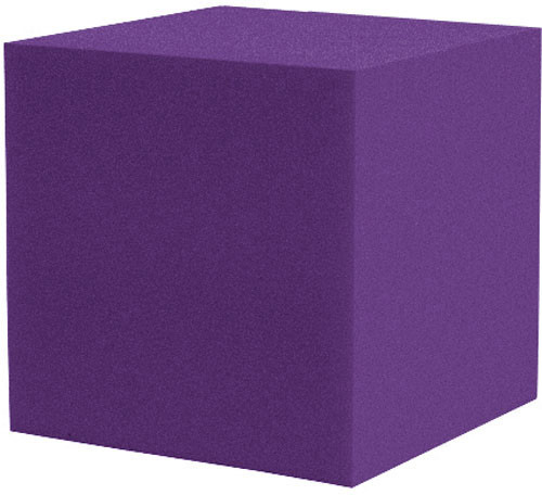 Picture of Auralex Acoustics AUR-CUBE-PUR Corner Fills Cube - Studiofoam Absorbers - Purple