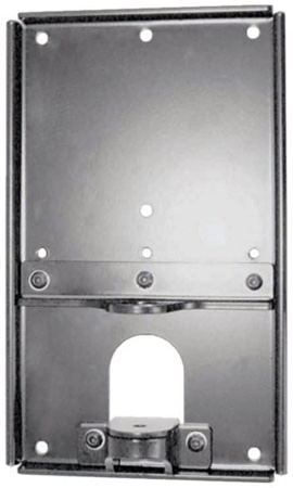 Small Flat Panel Metal Stud Accessory - Silver