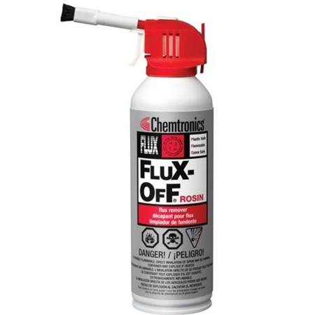 Picture of Chemtronics CHM-ES1035B Flux-Off Rosin 10 oz BrushClean System - Pack of 12