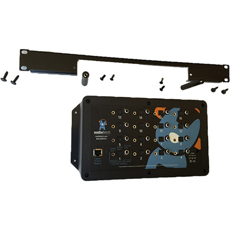 BV-FETCHRM Rack Rails Standard 19 in. Rack Space Flush-Mounting Single Audio Fetch Chasis - 6 in. Height