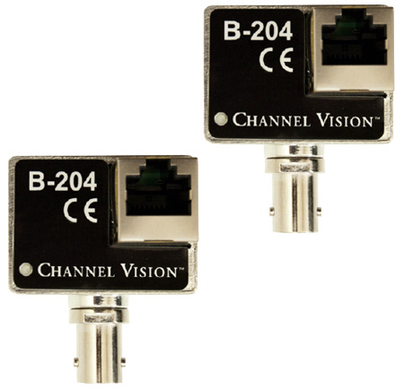 Picture of Channel Vision Technology CVT-B-204 IP Camera Balun Over Coaxial Converter Kit