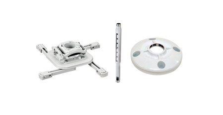 CHF-KITMD0203W Preconfigured Projector Ceiling Mount Kit