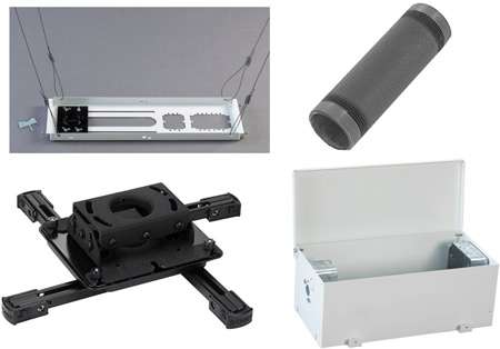 CHF-KITPS006P Preconfigured Projector Ceiling Mount Kit