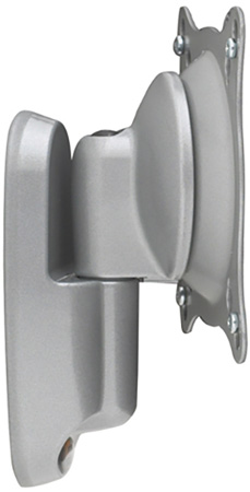 CHF-KWP110S Pivot & Tilt Wall Mount - Single Monitor - Silver