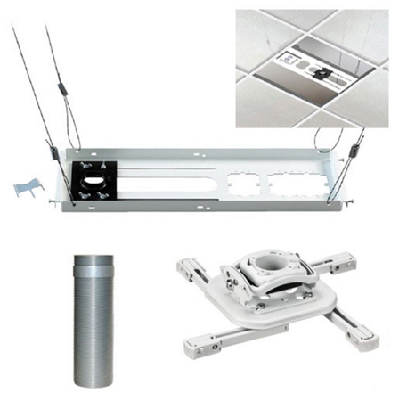 CHF-KITMZ006W Preconfigured Projector Ceiling Mount Kit