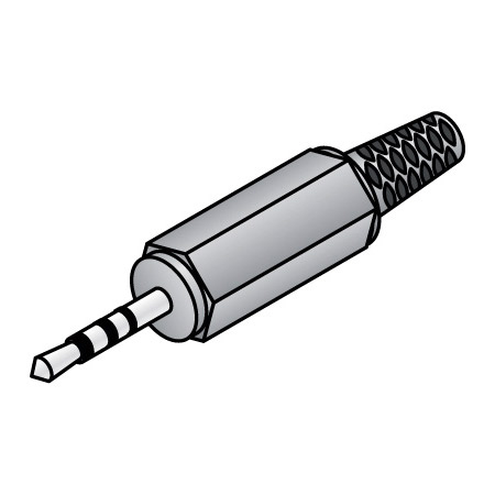171-7435-EX 4 Conductor 3.5 mm Plug - TRRS