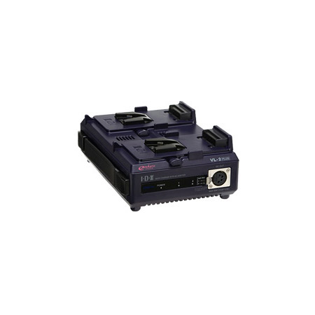 IDX-VL2P 2-Channel Sequential V-Mount Quick Charger with 60W AC Adaptor