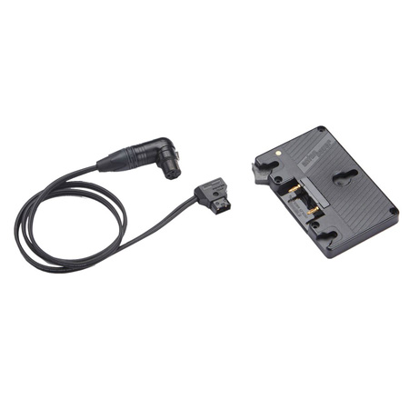Picture of Litepanels LPAN-900-3507 Anton Bauer Gold Mount Battery Bracket with P-Tap to 3 Pin XLR Cable