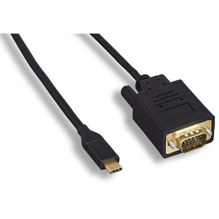 10UC-CVGA-10 10UC- USB 3.1 Type C to VGA Cable - 10 ft.