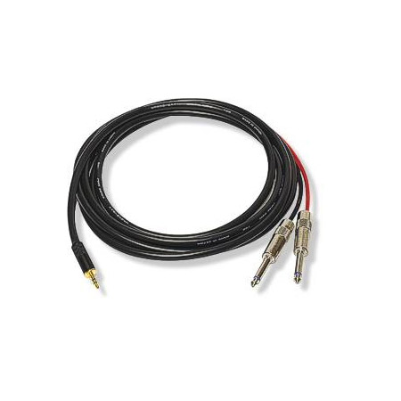 Picture of Whirlwind WW-MST2TS06US 3.5 mm TRS Plug to Dual 0.25 in. TS Plugs - 6 ft.